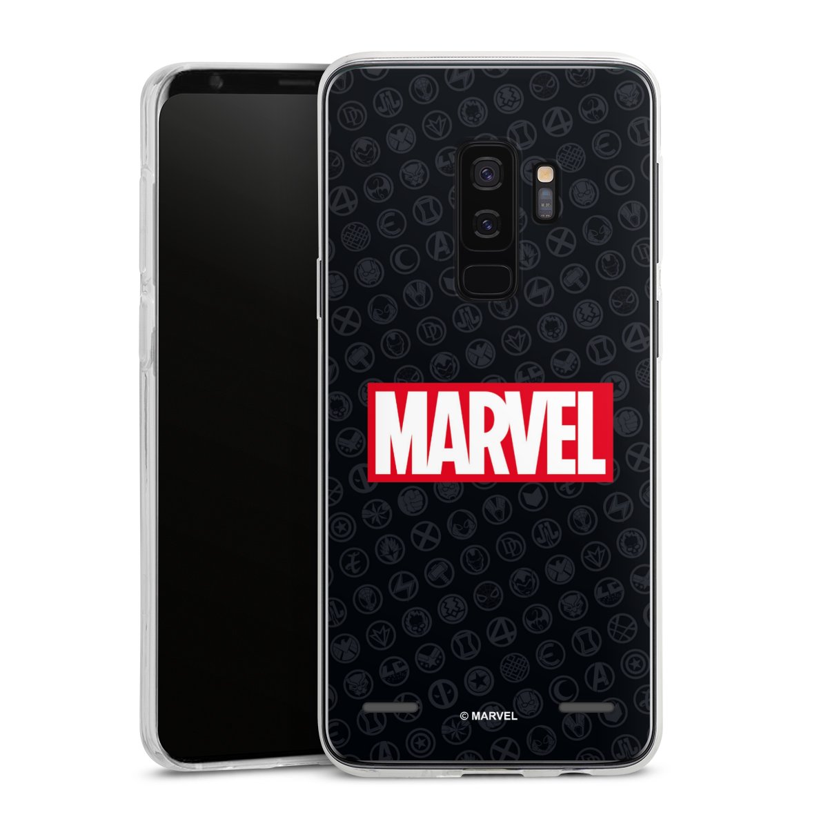 Marvel Logo Black Red 