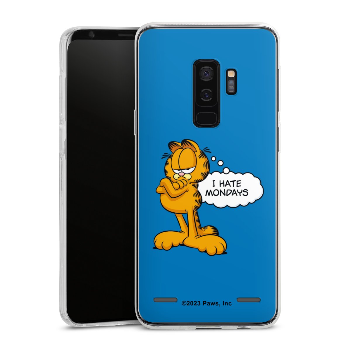 Garfield Ik haat maandagen blauw