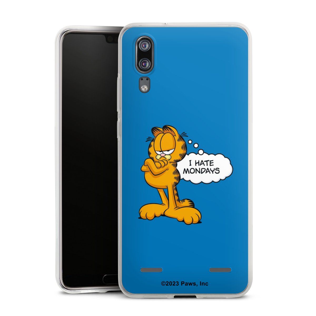 Garfield Je déteste les lundis Bleu