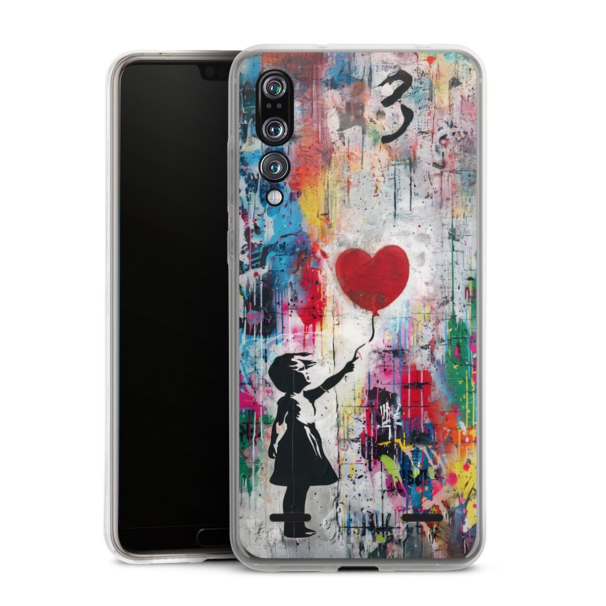 Balloon Girl Colorful