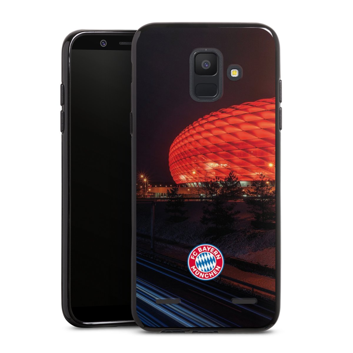 Allianz Arena bei Nacht FCB