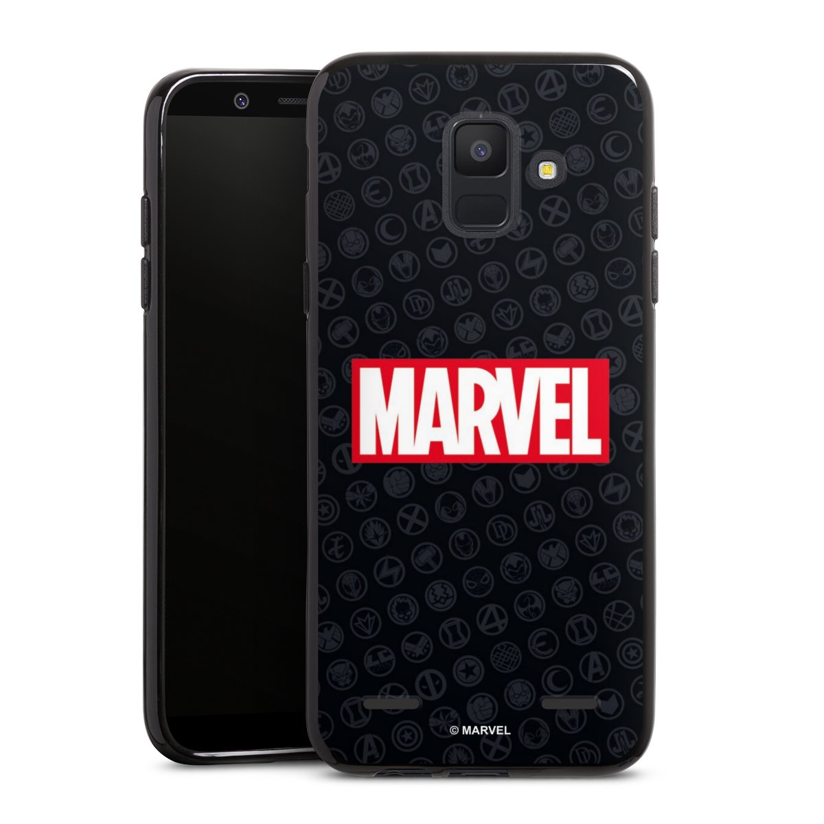 Marvel Logo Black Red 