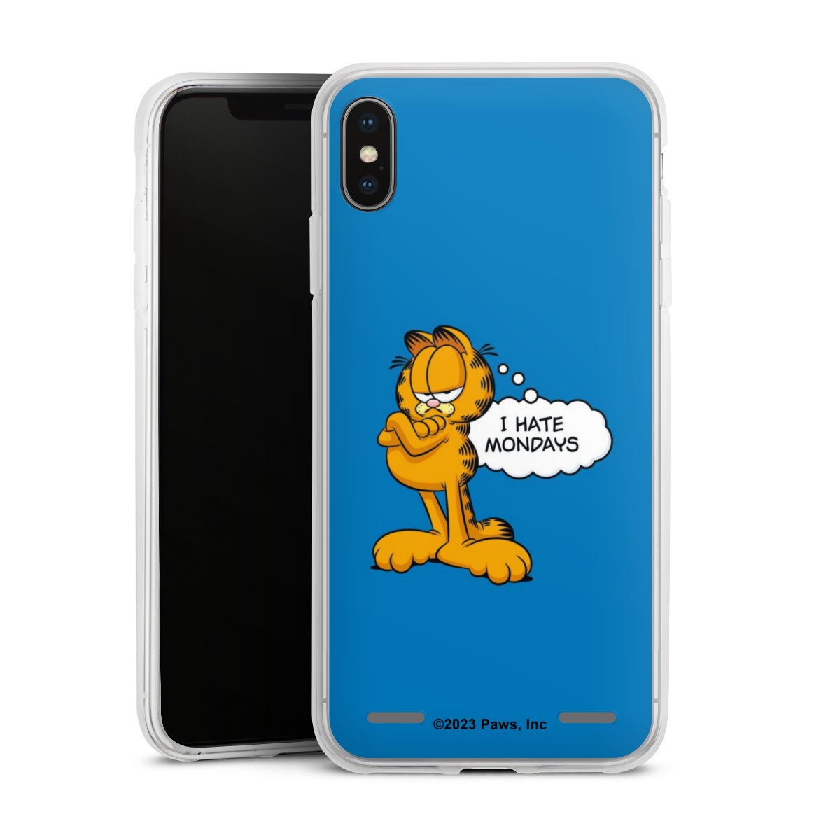 Garfield Ik haat maandagen blauw