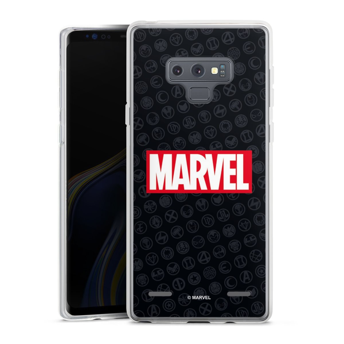 Marvel Logo Black Red 