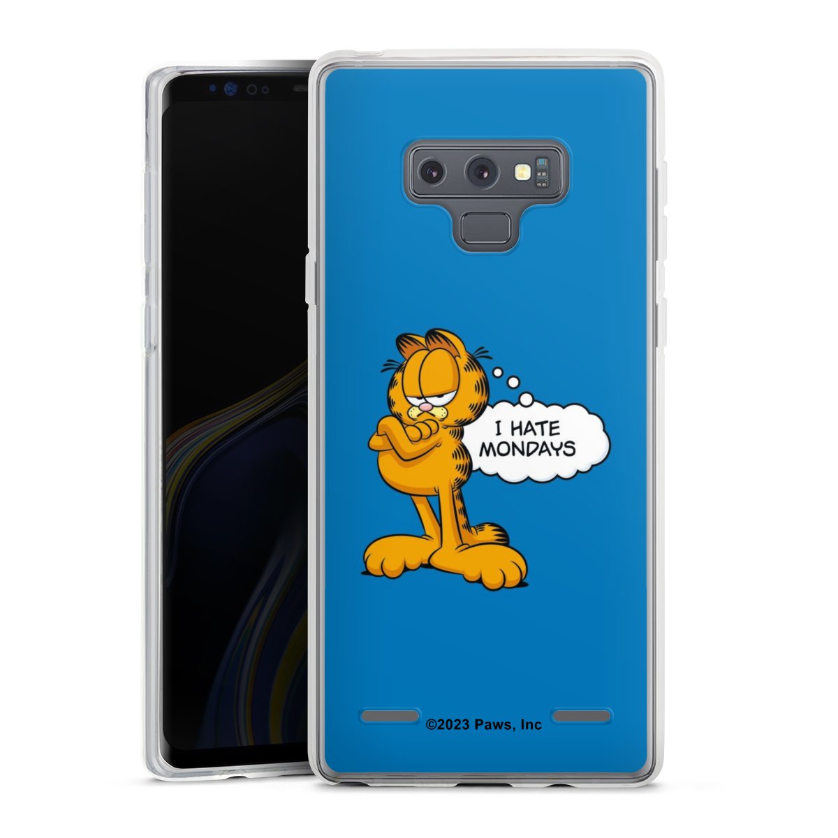 Garfield Ik haat maandagen blauw