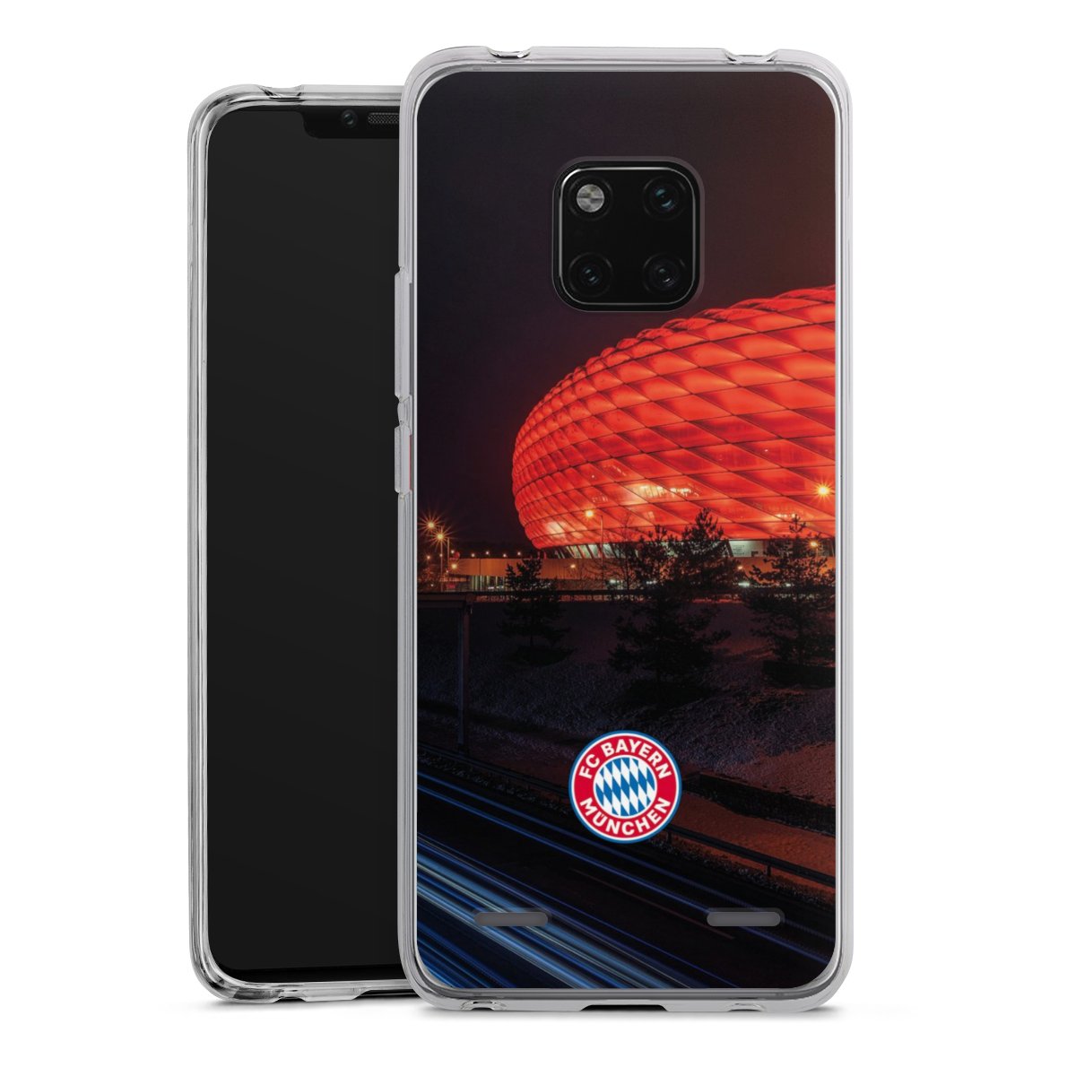 Allianz Arena bei Nacht FCB