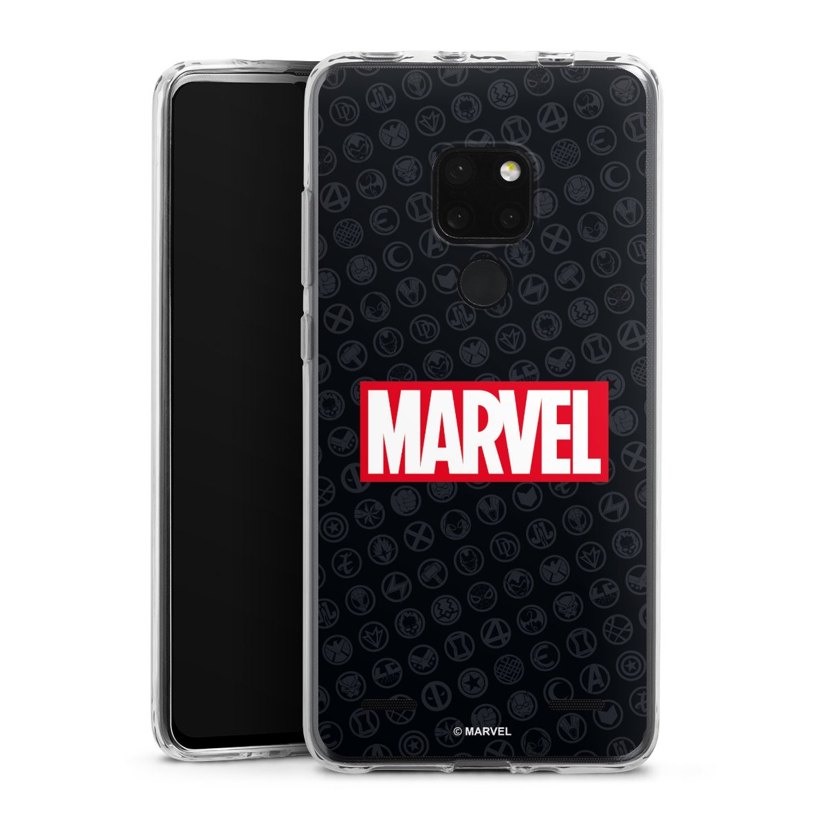 Marvel Logo Black Red 