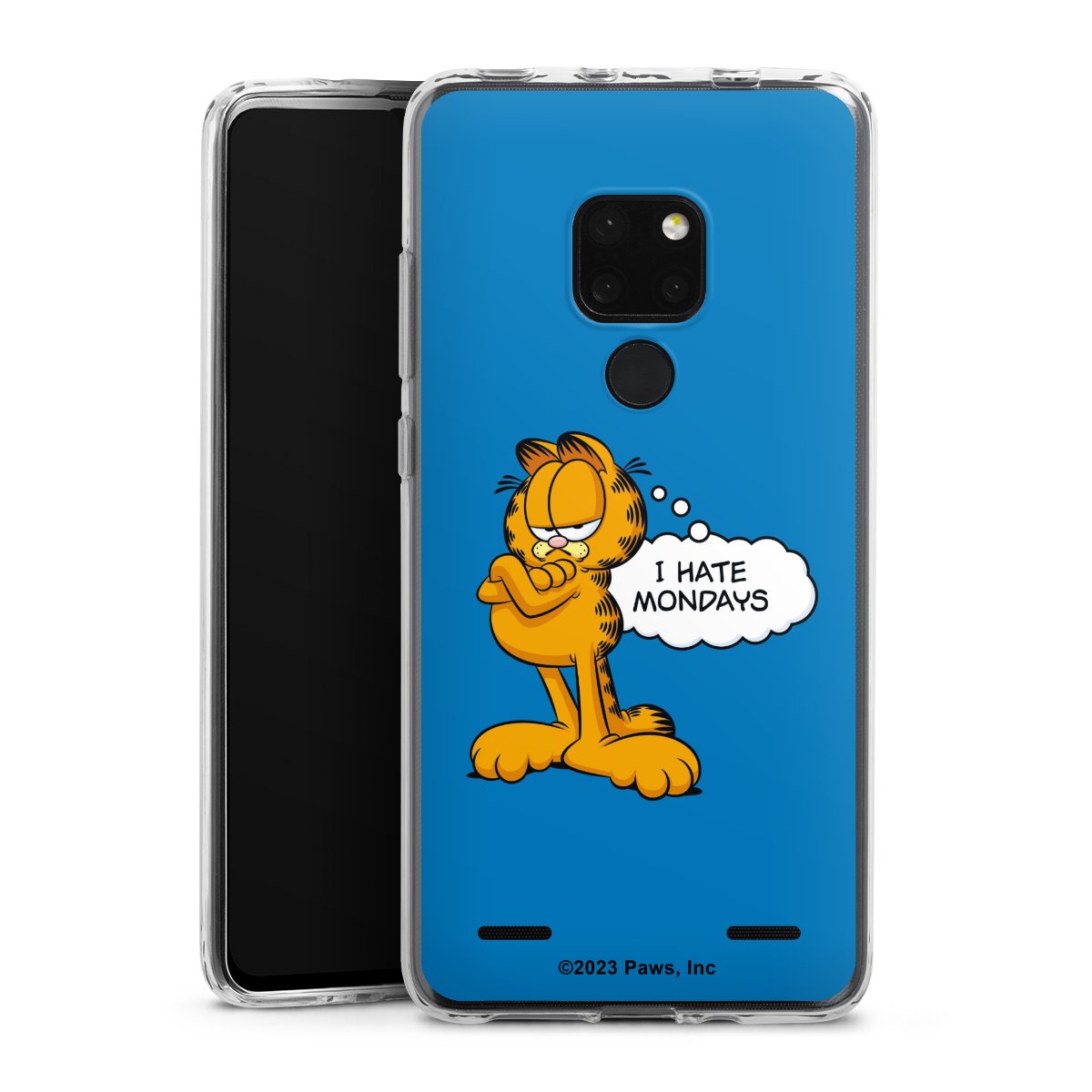 Garfield Ik haat maandagen blauw