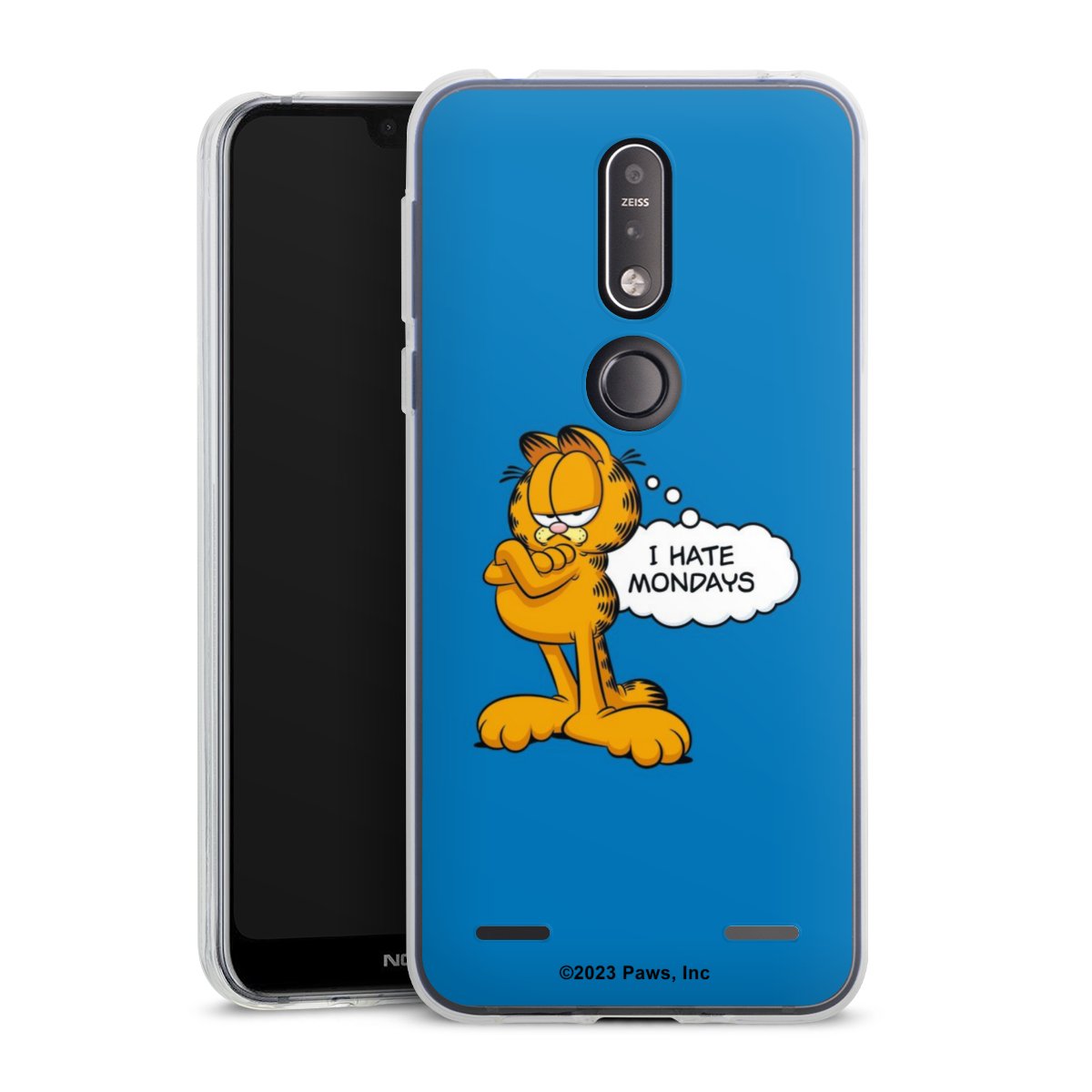 Garfield Je déteste les lundis Bleu