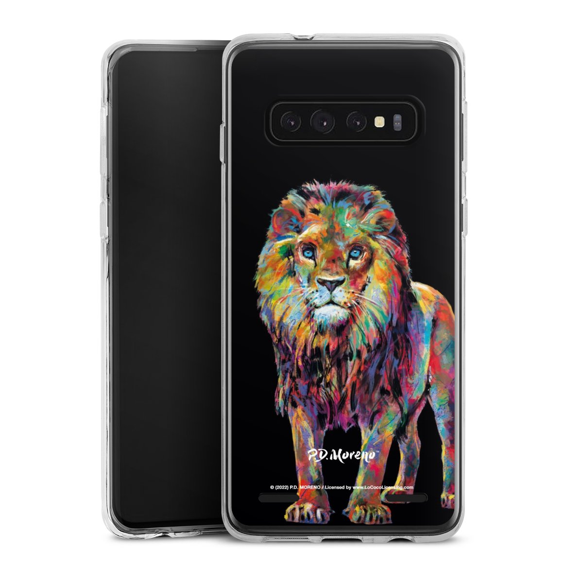 Leone colorato da P.D. Moreno