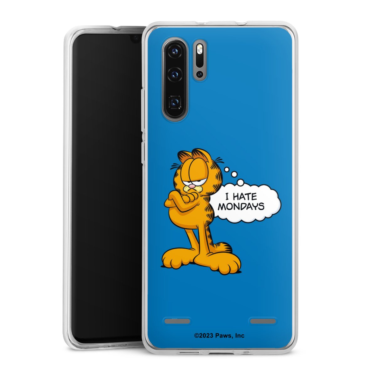 Garfield Ik haat maandagen blauw