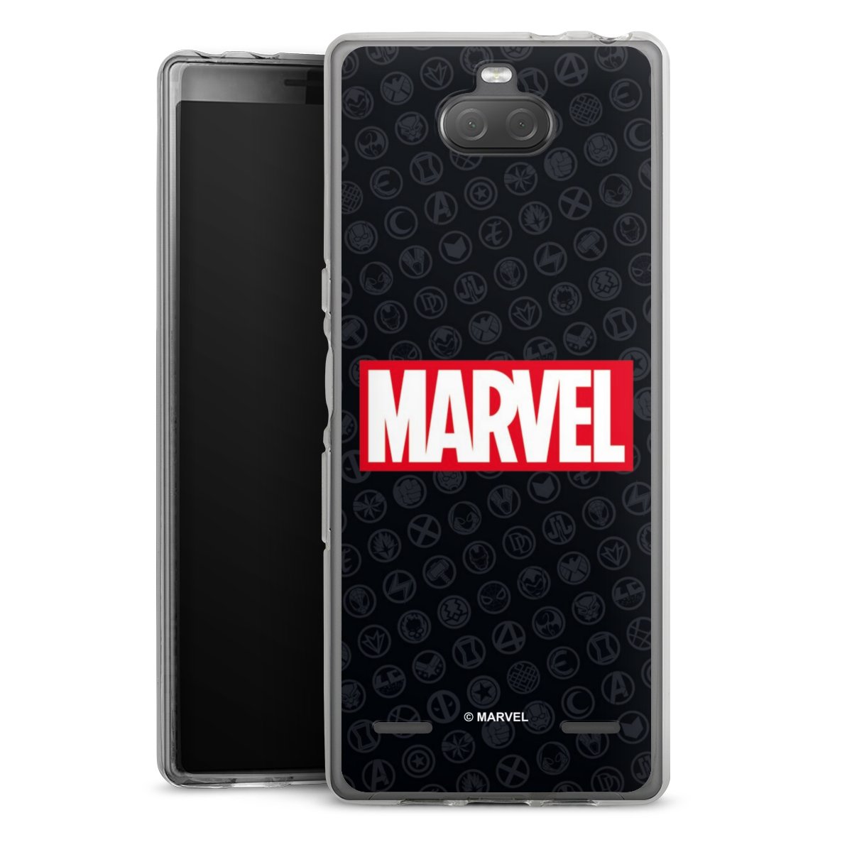 Marvel Logo Black Red 