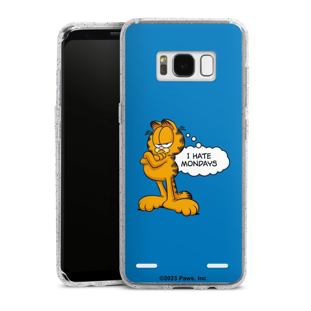 Garfield Ik haat maandagen blauw