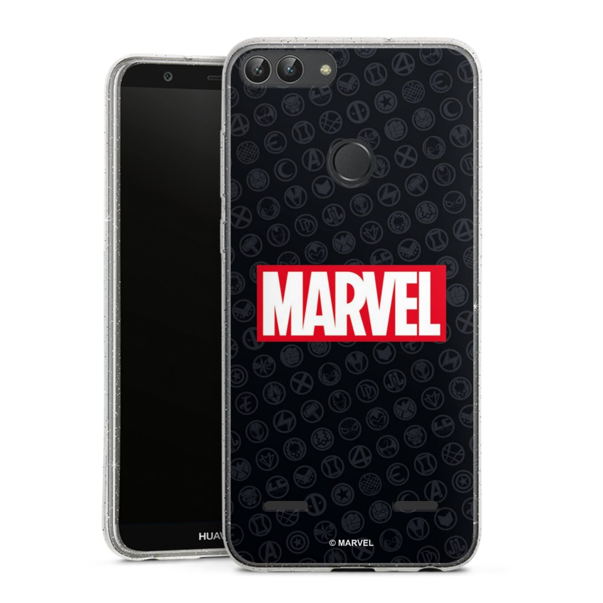 Marvel Logo Black Red 