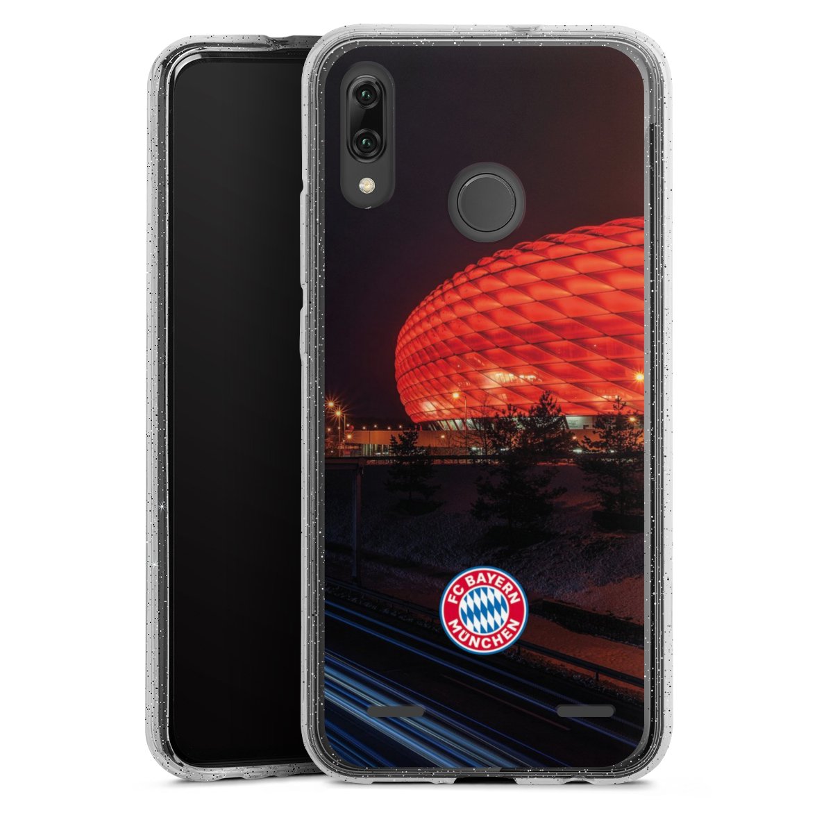 Allianz Arena bei Nacht FCB