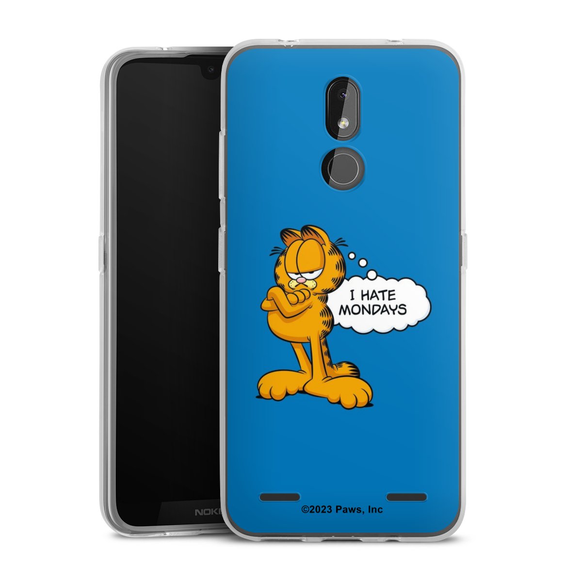 Garfield Je déteste les lundis Bleu