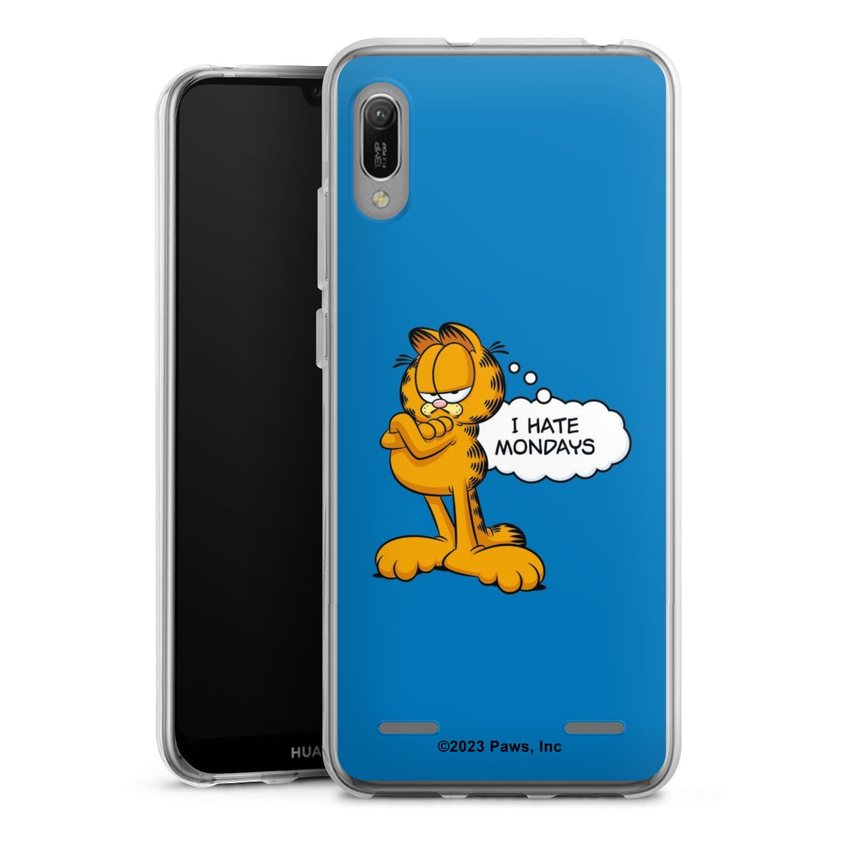 Garfield Ik haat maandagen blauw