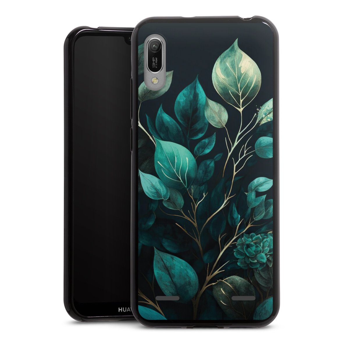 Eukalyptus dunkler Hintergrund