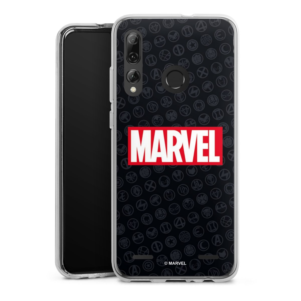 Marvel Logo Black Red 