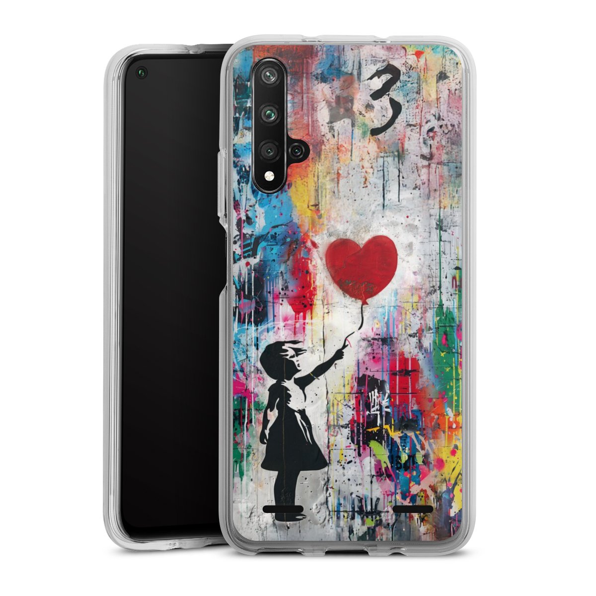 Balloon Girl Colorful