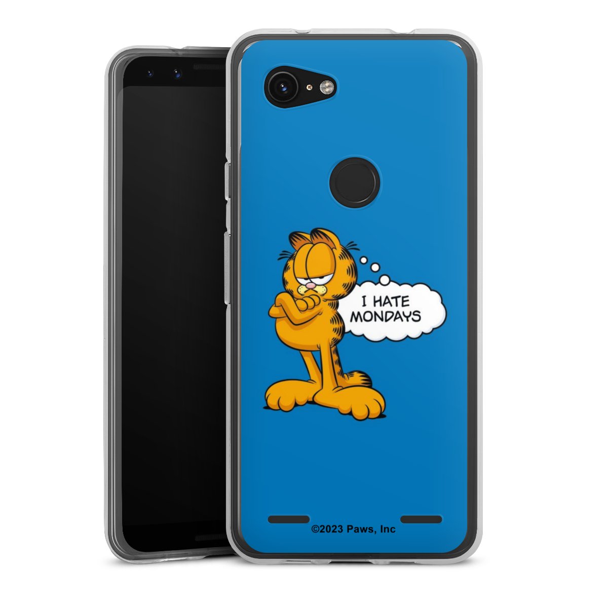 Garfield Je déteste les lundis Bleu