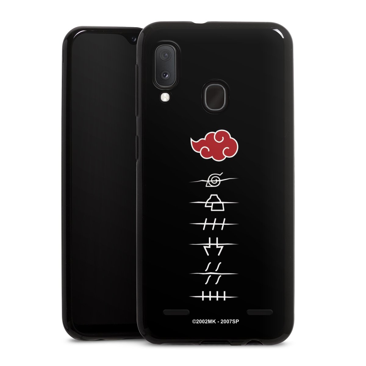 Symboles des membres de l'Akatsuki noirs