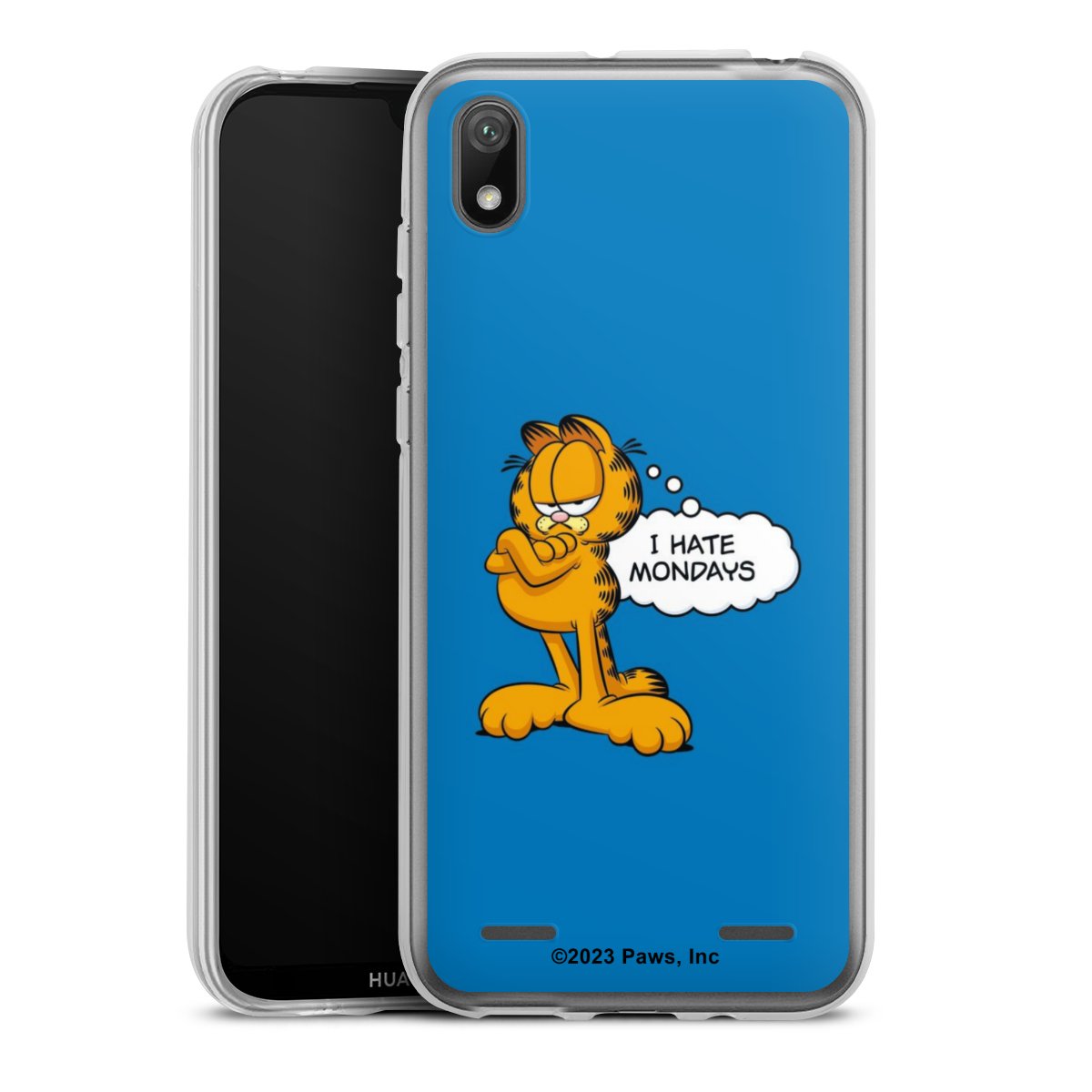 Garfield Ik haat maandagen blauw