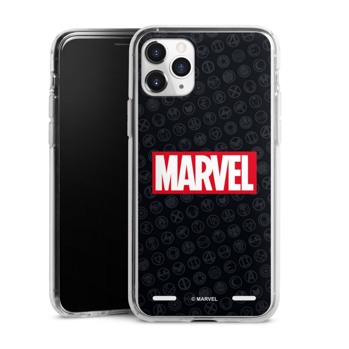 Marvel Logo Zwart Rood