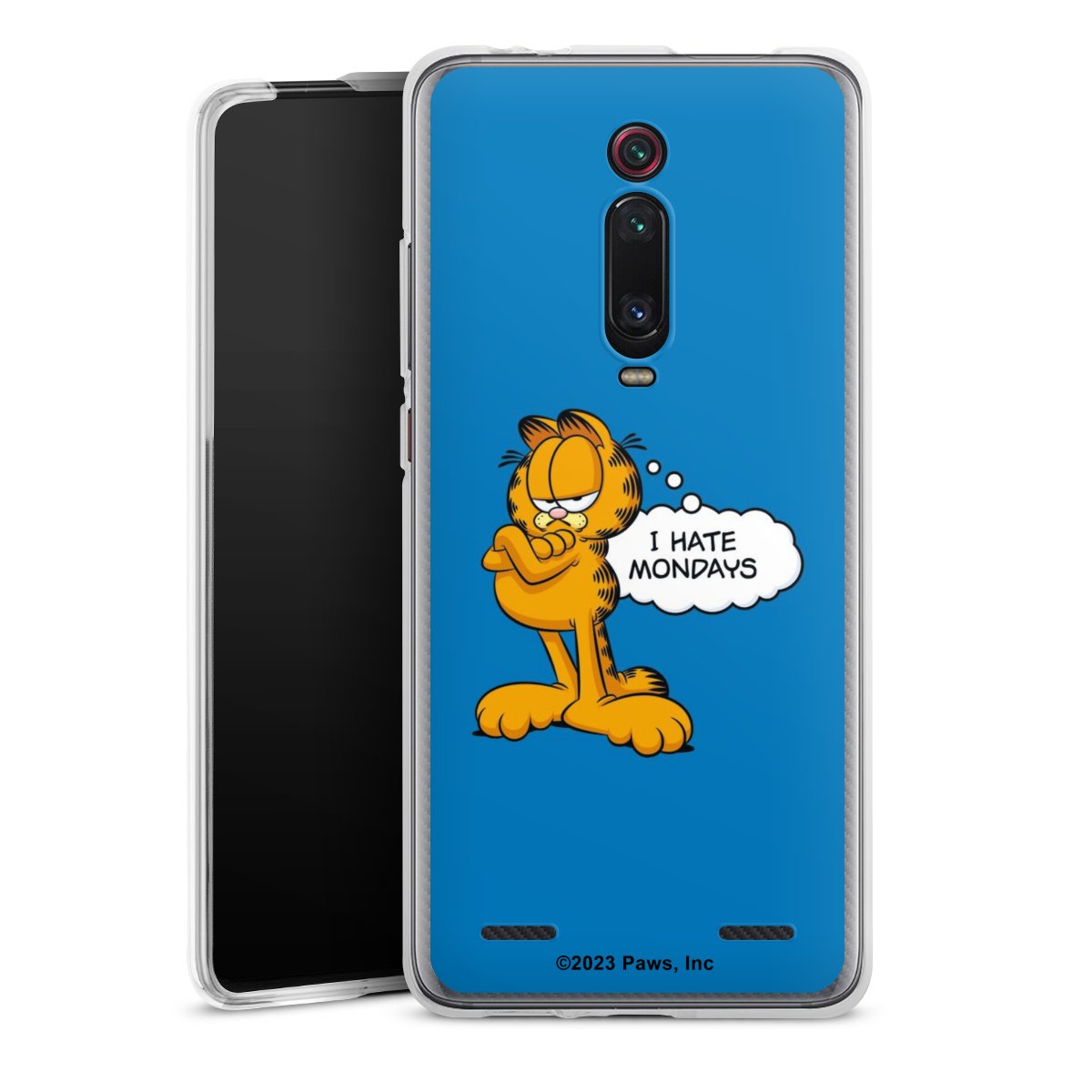 Garfield Je déteste les lundis Bleu