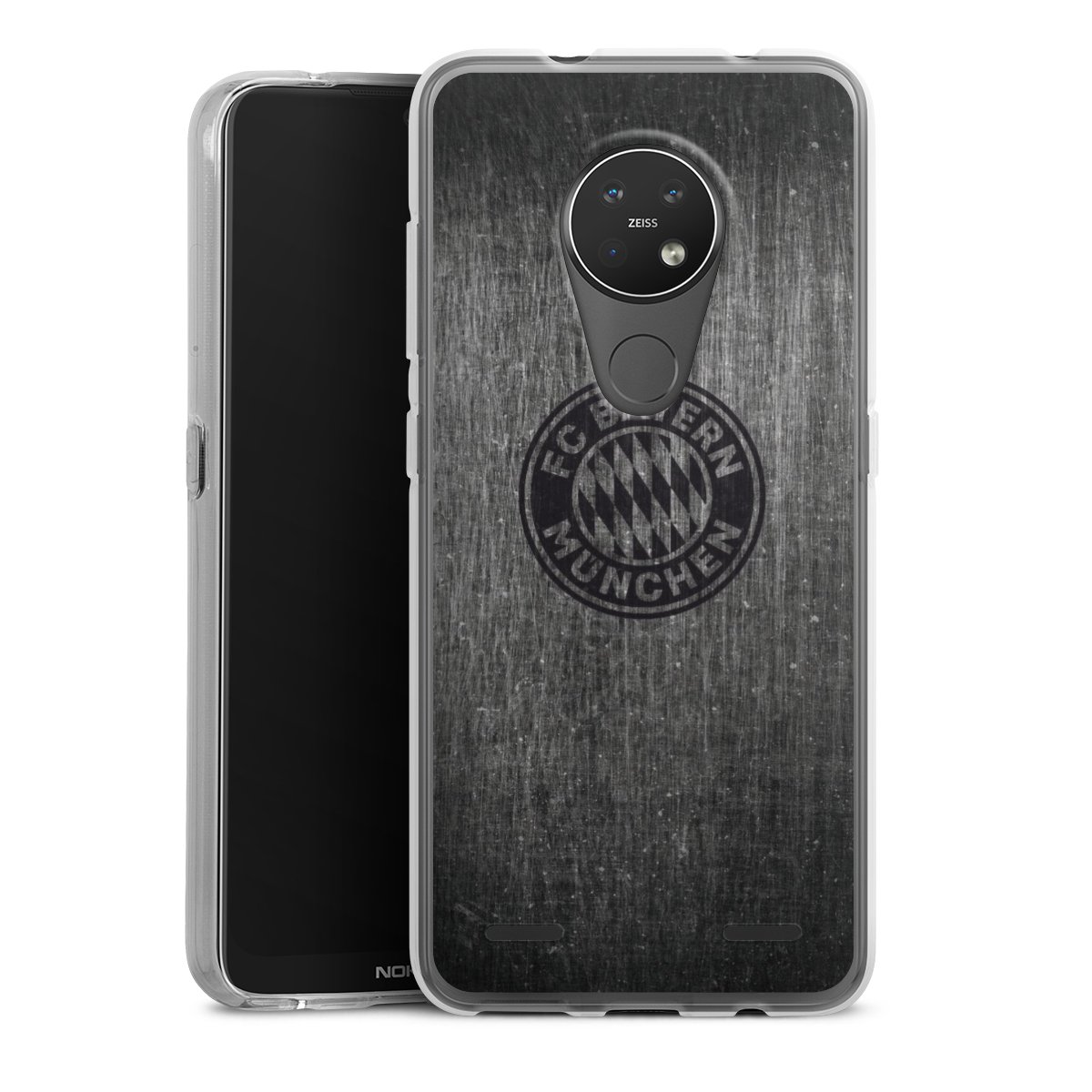 Metalllook FCB Logo einfarbig