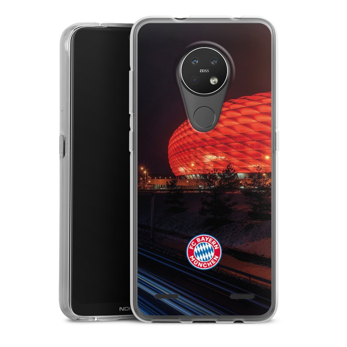 Allianz Arena bei Nacht FCB