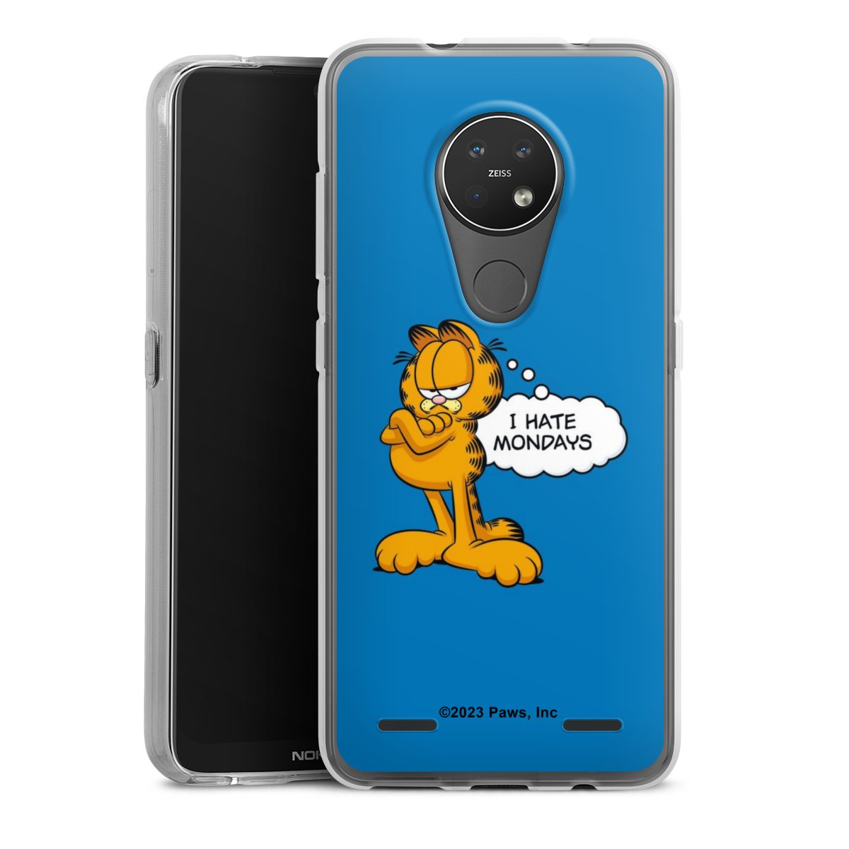 Garfield Ik haat maandagen blauw