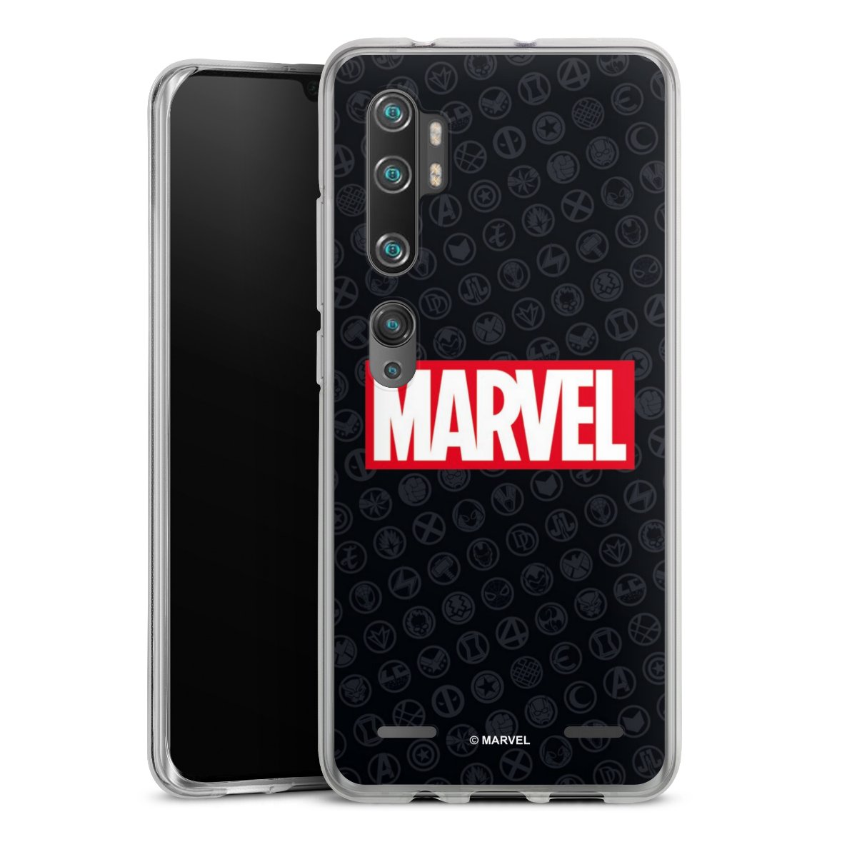 Marvel Logo Black Red 