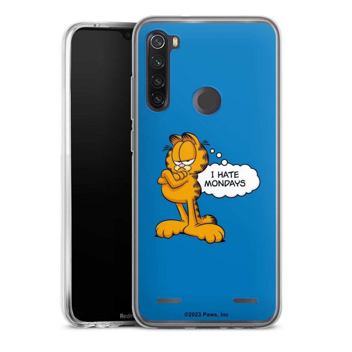 Garfield Je déteste les lundis Bleu