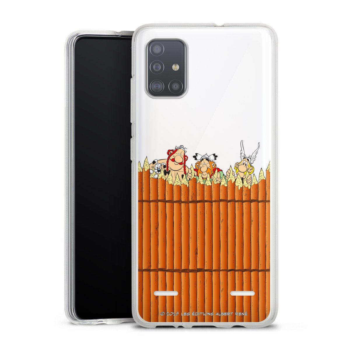 Gaulois Derrière Palissade Transparent