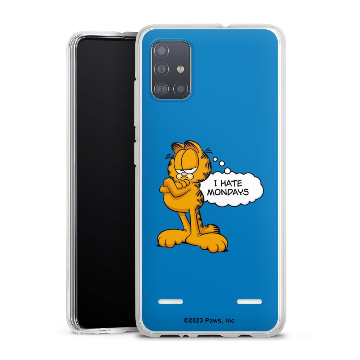 Garfield Ik haat maandagen blauw