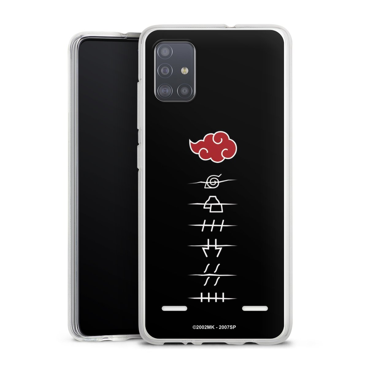 Symboles des membres de l'Akatsuki noirs