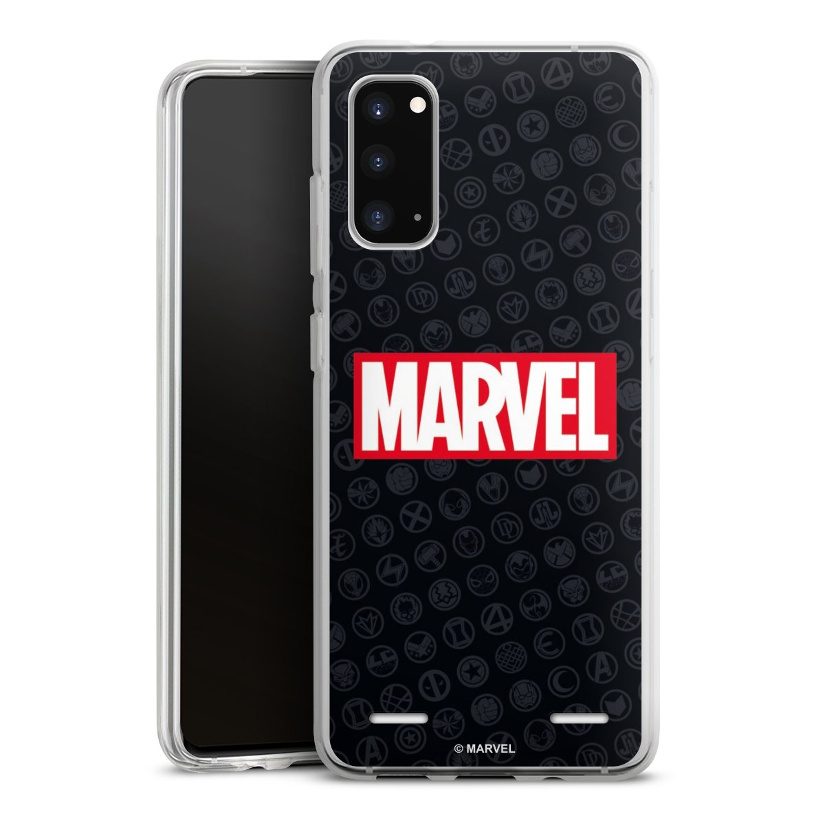 Marvel Logo Black Red 