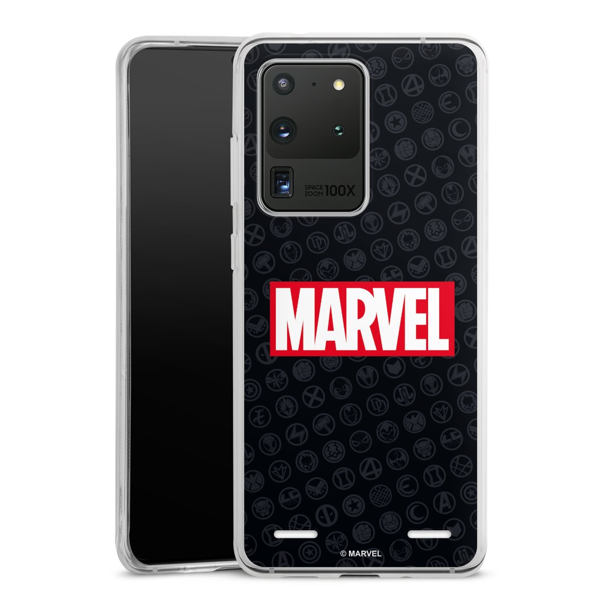 Marvel Logo Black Red 