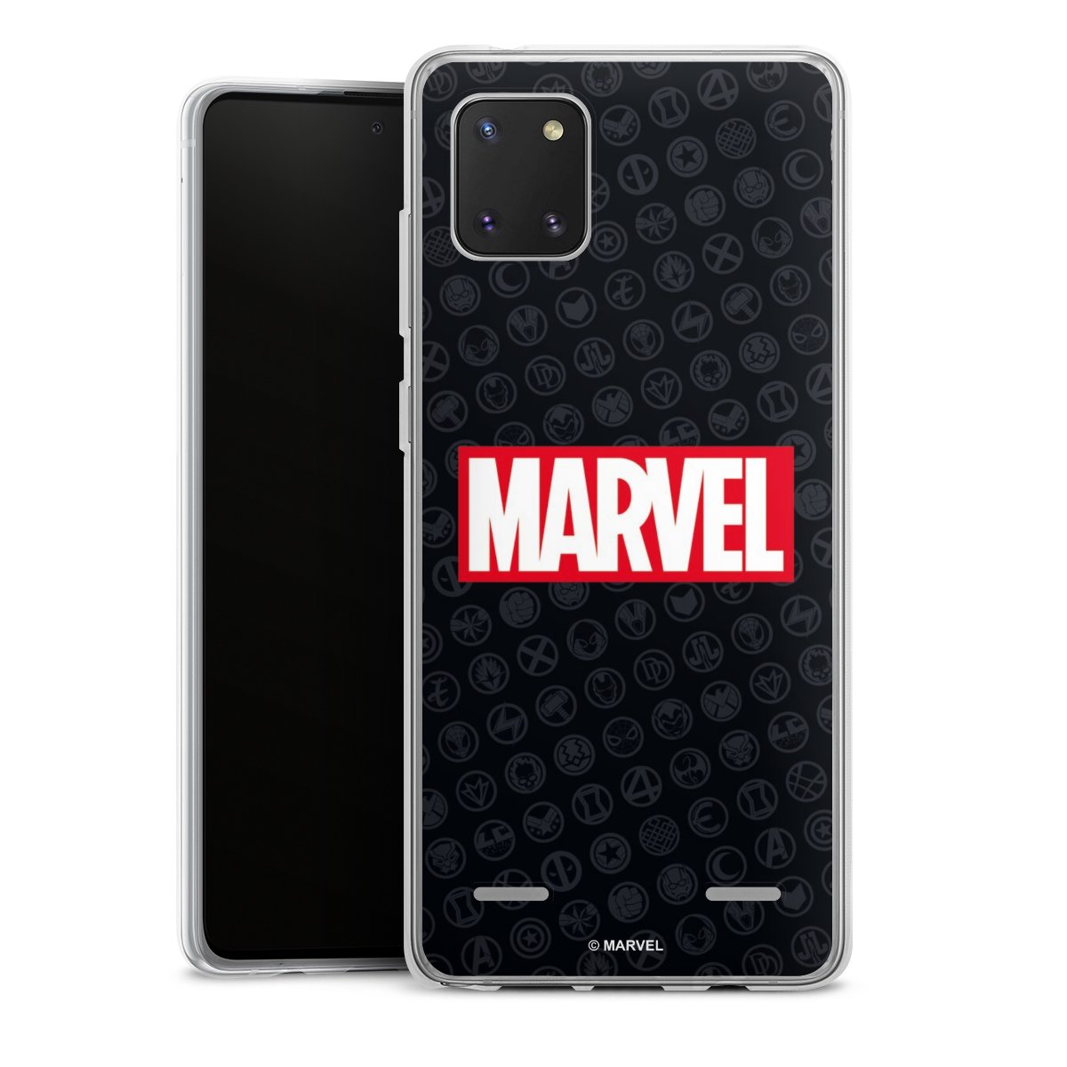 Marvel Logo Black Red 