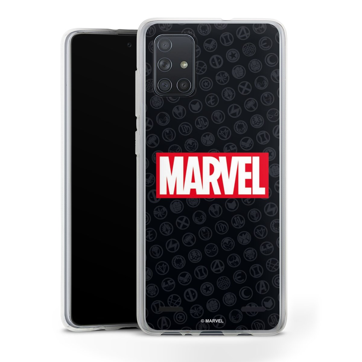 Marvel Logo Black Red 