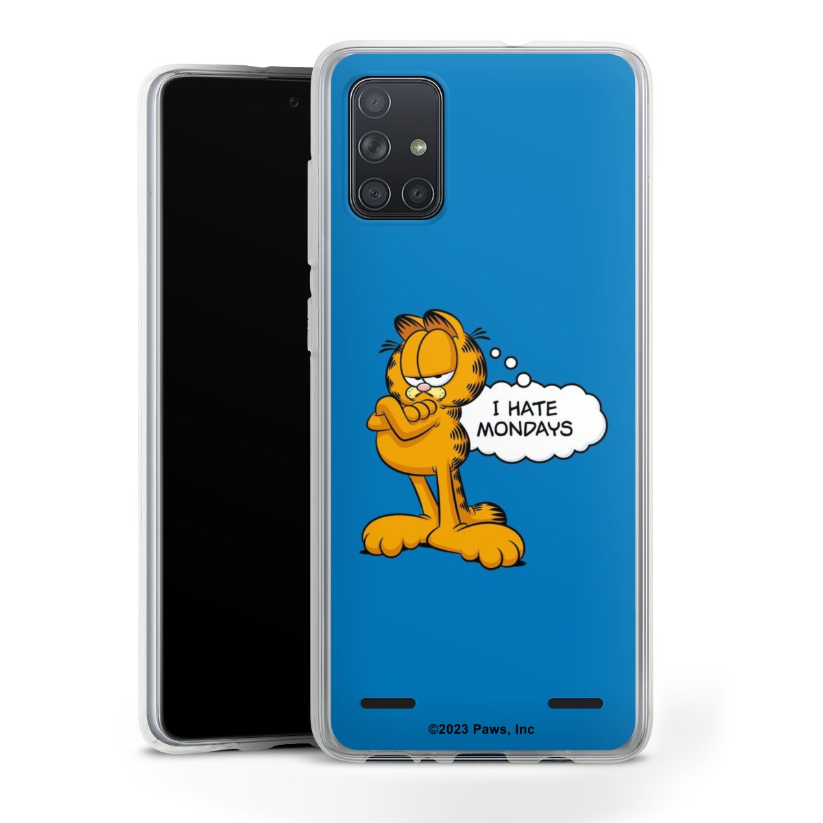 Garfield Ik haat maandagen blauw