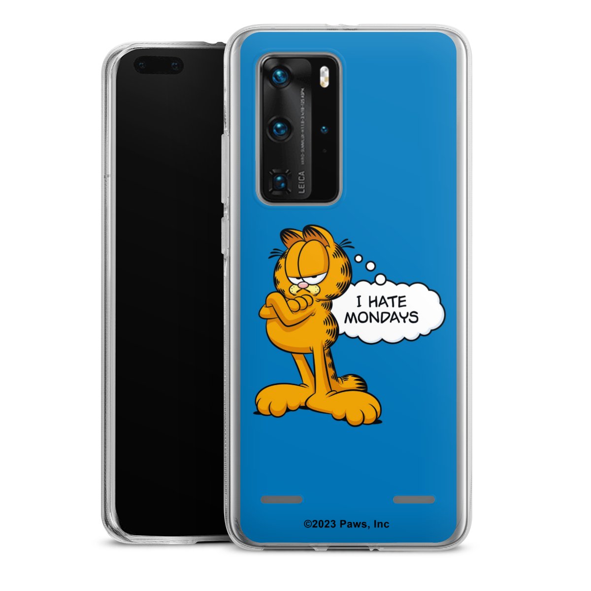 Garfield Ik haat maandagen blauw