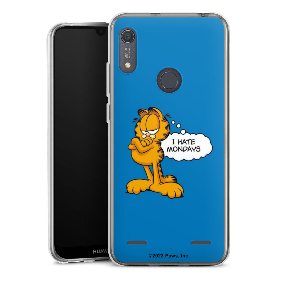 Garfield Ik haat maandagen blauw