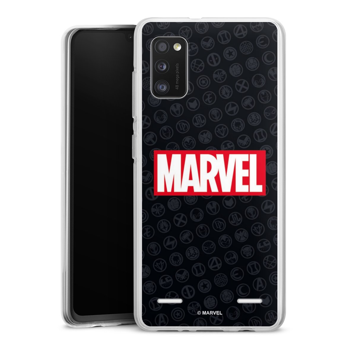 Marvel Logo Black Red 