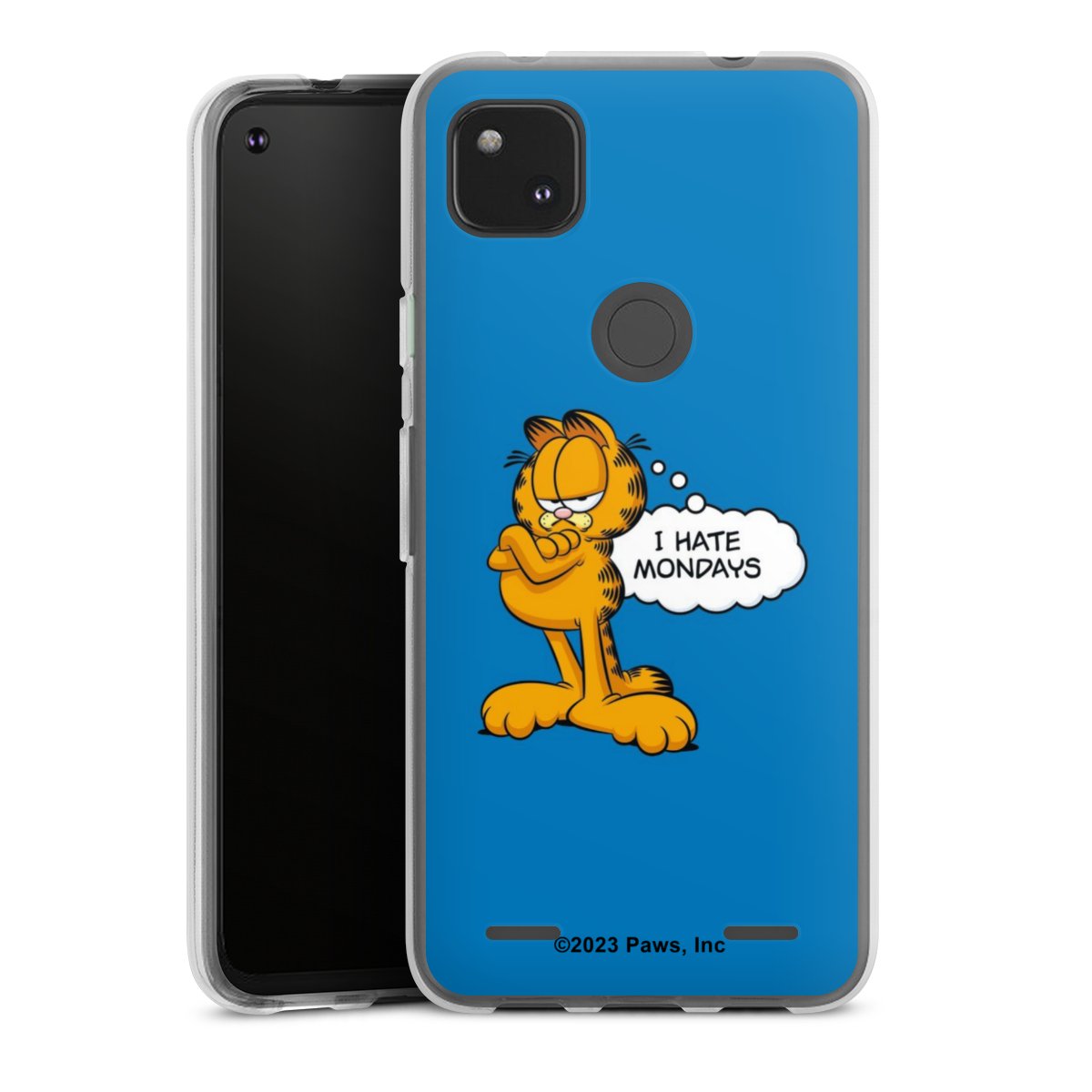 Garfield Ik haat maandagen blauw