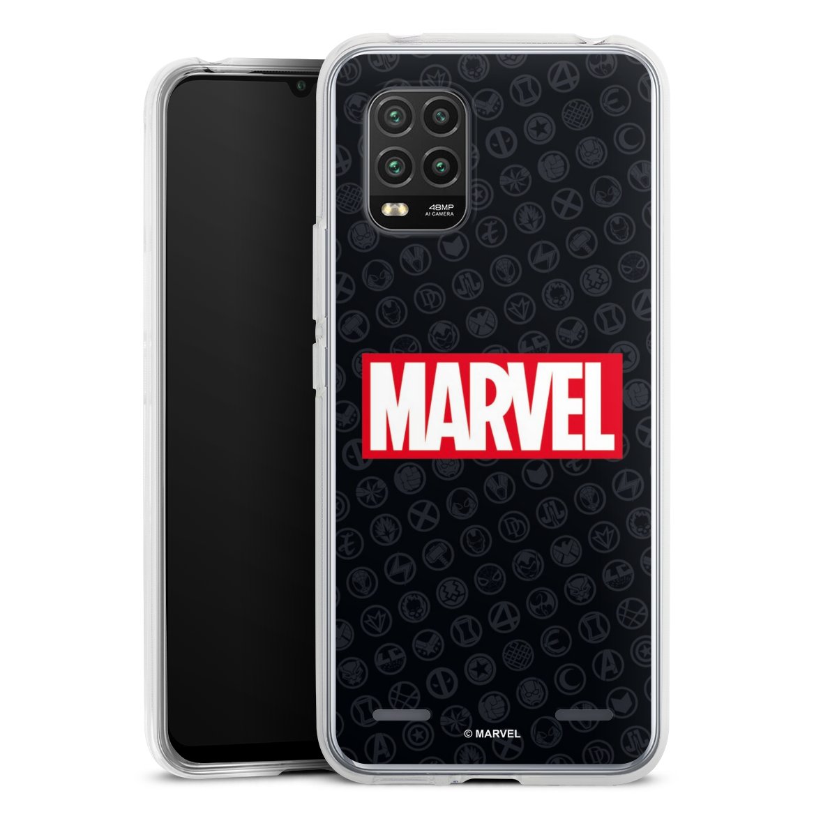 Marvel Logo Black Red 