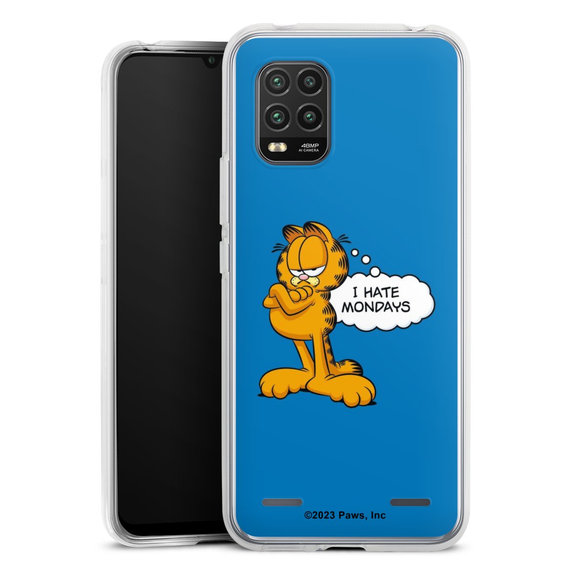 Garfield Ik haat maandagen blauw