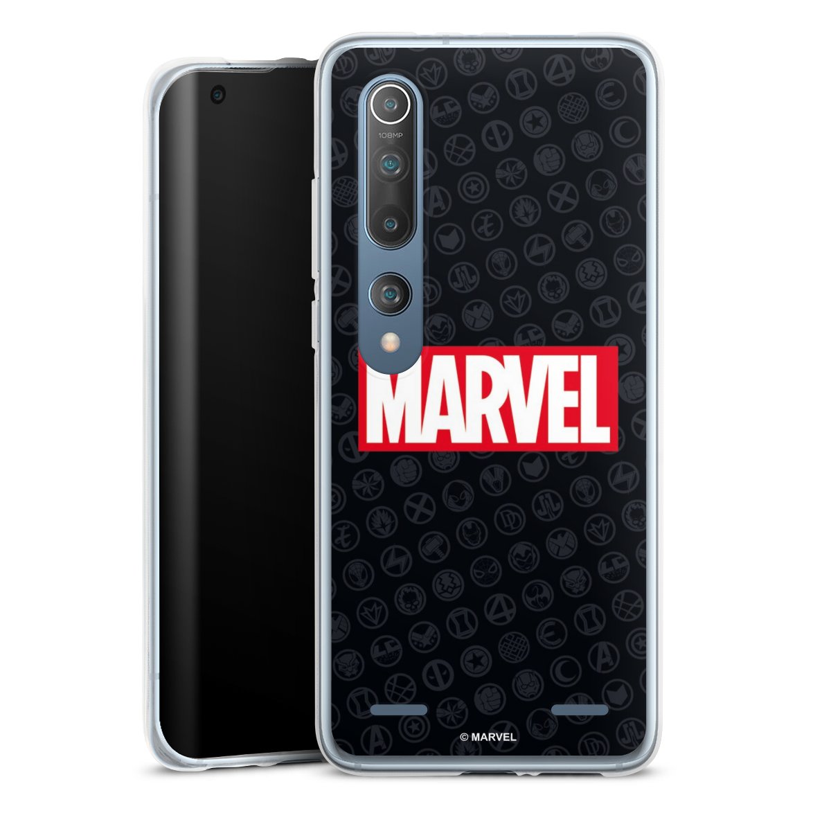 Marvel Logo Black Red 