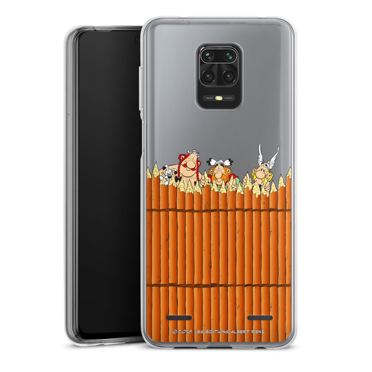 Gaulois Derrière Palissade Transparent